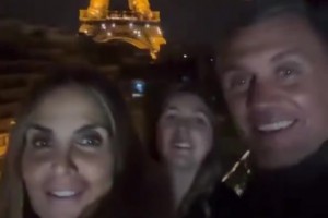 岳父大人好！馬爾蒂尼全家現身巴黎