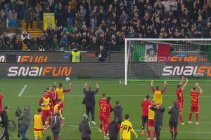 【集錦】意甲-比賽從72分鐘恢復 羅馬讀秒絕殺2-1勝烏迪內斯