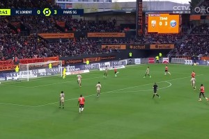 零封失??！邦巴頭球破門(mén)，洛里昂扳回一球